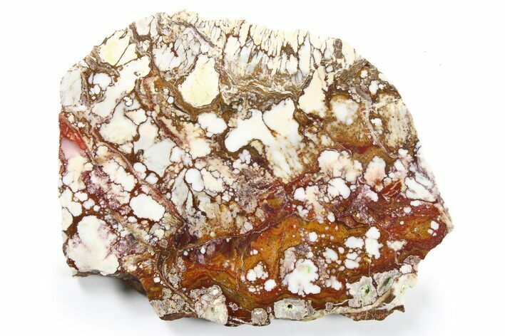 Polished Wild Horse Magnesite Slab - Arizona #264004